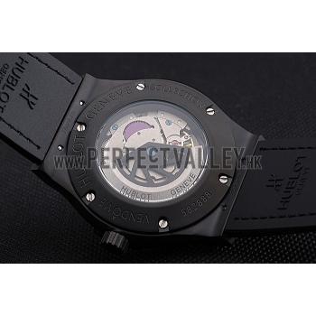 Hublot  Fusion Shawn Carter Black Steel Case Black Leather Strap  622817