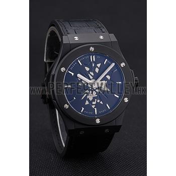 Hublot  Fusion Shawn Carter Black Steel Case Black Leather Strap  622817