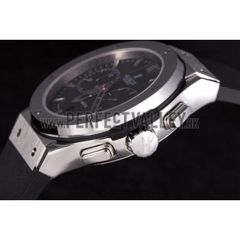 Cheap Swiss Hublot  Fusion Black Dial Stainless Steel shb04 621397