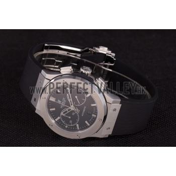 Cheap Swiss Hublot  Fusion Black Dial Stainless Steel shb04 621397