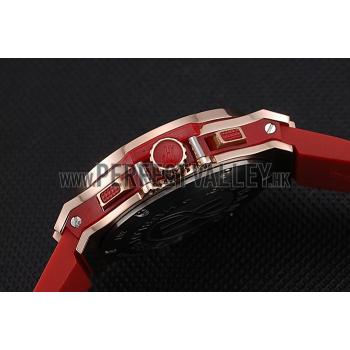 Hublot Big Bang Red Strap Red Dial Watch 98069