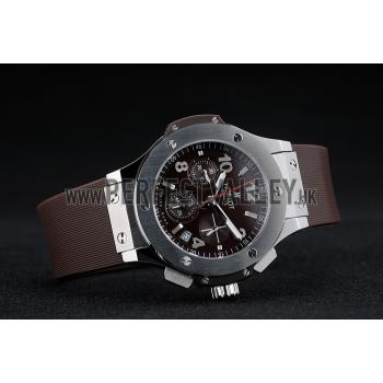 Hublot Big Bang Brown Strap White Dial Watch