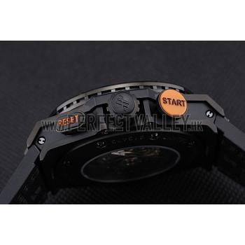 Cheap Swiss Hublot Big Bang Limited Edition Formula 1 Black And Orange Dial Black Case Black Fabric Strap  622884