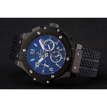 Swiss Hublot Big Bang Black Dial Black Case Black Rubber Bracelet 1453901