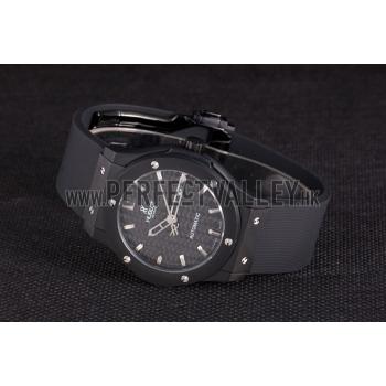 Hublot Big Bang Black Rubber Strap Black Checkered Dial 80193