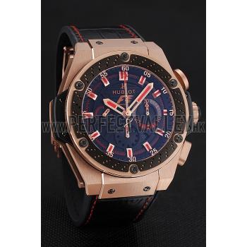 Replica Swiss Hublot Big Bang Limited Edition Formula 1 Black And Red Dial Gold Case Black Strap  62287