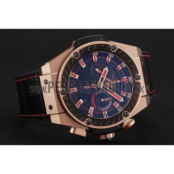 Replica Swiss Hublot Big Bang Limited Edition Formula 1 Black And Red Dial Gold Case Black Strap  62287