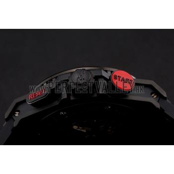 Cheap Swiss Hublot Big Bang Limited Edition Formula 1 Black And Red Dial Black Case Black Fabric Strap  622885