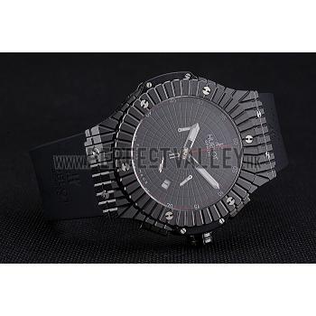 Hublot Big Bang Caviar Black Dial Black Case