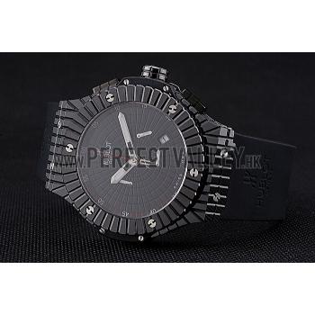 Hublot Big Bang Caviar Black Dial Black Case