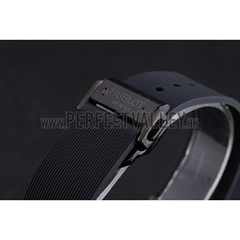 Hublot Big Bang Black Strap Black Dial Watch Replica