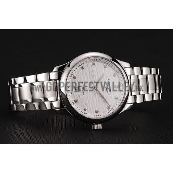 Swiss Longines Master White Dial Diamond Hour Markers Stainless Steel Bracelet 1453927