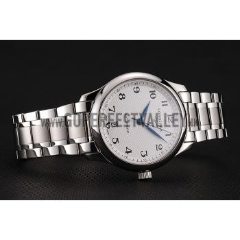 Swiss Longines Master White Dial Stainless Steel Bracelet 1453928