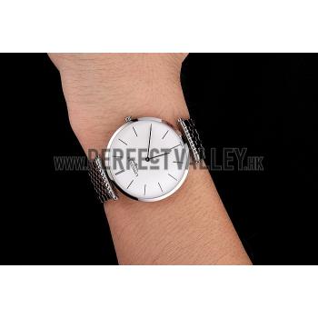 Swiss Longines Grande Classique White Dial Stainless Steel Case And Bracelet