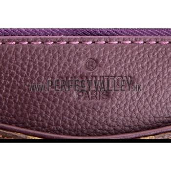 Louis Vuitton Monogram Pallas Purple GM