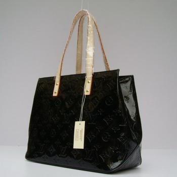 Louis Vuitton Monogram Vernis M55583 Black HandBags Ladies