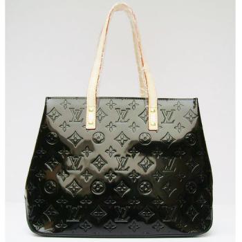 Louis Vuitton Monogram Vernis M55583 Black HandBags Ladies