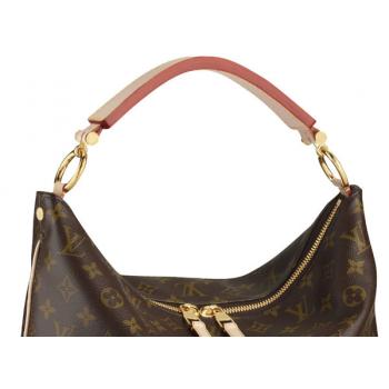 Louis Vuitton Monogram Canvas M40586 Cow Leather Cross Body Bag Ladies