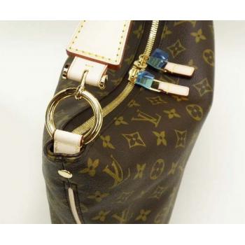 Louis Vuitton Monogram Canvas M40586 Cow Leather Cross Body Bag Ladies