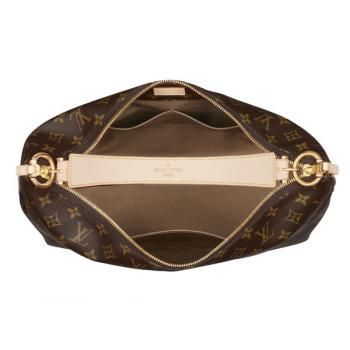 Louis Vuitton Monogram Canvas M40586 Cow Leather Cross Body Bag Ladies