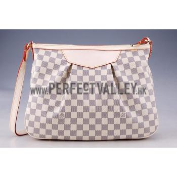 Cheap Louis Vuitton Damier Azur Siracusa MM