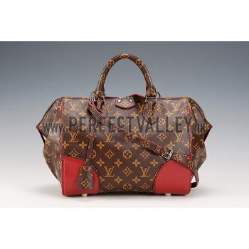 Replica Louis Vuitton Monogram DOC Red