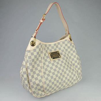 Louis Vuitton Damier Canvas N55215 White Large HandBags