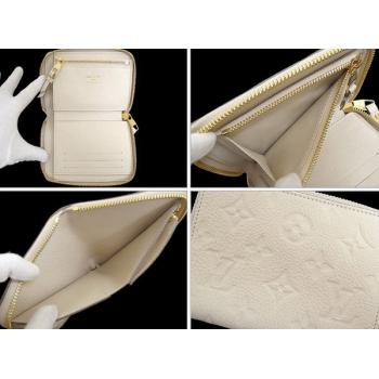 Louis Vuitton Monogram Empreinte M93432 White Small Ladies