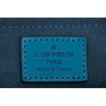 Replica Louis Vuitton Epi Leather Cosmetic Case Blue