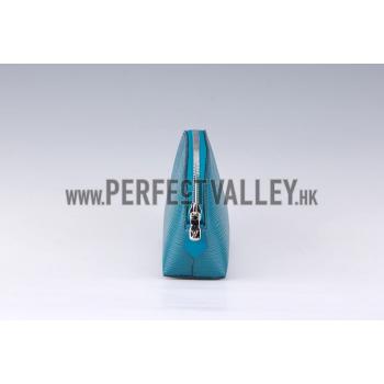 Replica Louis Vuitton Epi Leather Cosmetic Case Blue