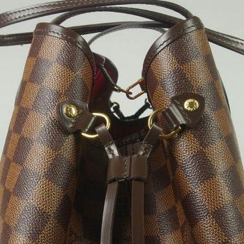 Cheap Quality Louis Vuitton Damier Canvas N51106 Brown Large HandBags