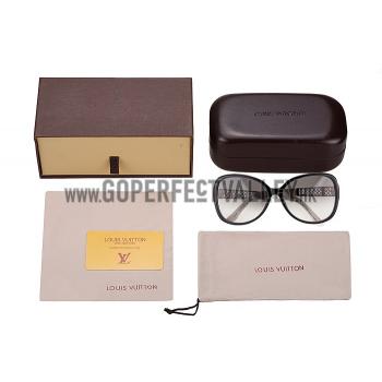 Louis Vuitton Obsession White Frame Sunglasses 308109