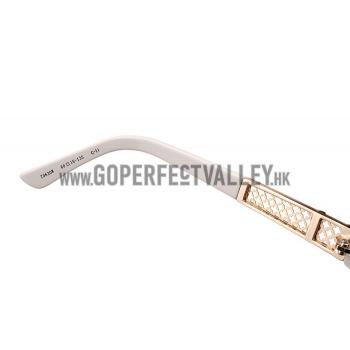 Louis Vuitton Obsession White Frame Sunglasses 308109