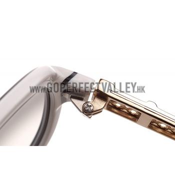 Louis Vuitton Obsession White Frame Sunglasses 308109