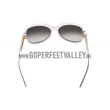 Louis Vuitton Obsession White Frame Sunglasses 308109