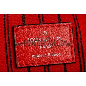 Louis Vuitton Montaigne Empreinte Studs BB Red