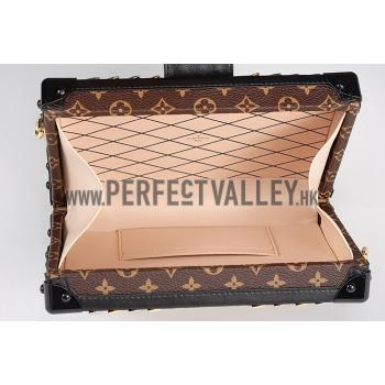 Louis Vuitton Monogram Canvas Studded Petite Malle Trunk Bag  18926986