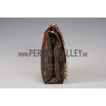 Louis Vuitton Pallas Chain Bag Red 608251