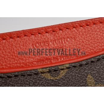 Louis Vuitton Pallas Chain Bag Red 608251