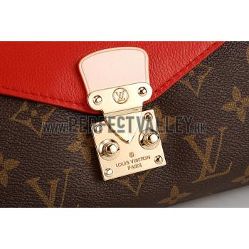 Louis Vuitton Pallas Chain Bag Red 608251