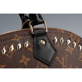 Louis Vuitton Monogram Canvas Studded Alma BB 18926684