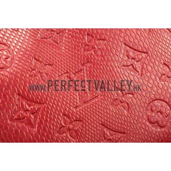 Louis Vuitton Montaigne Empreinte BB Red 607870