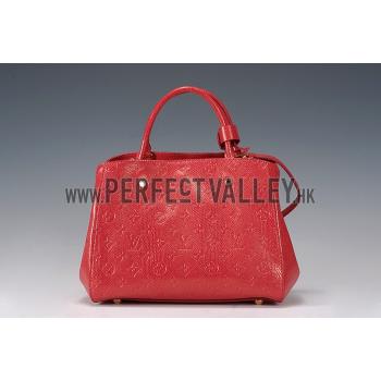 Louis Vuitton Montaigne Empreinte BB Red 607870