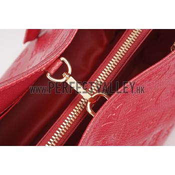 Louis Vuitton Montaigne Empreinte BB Red 607870