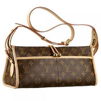 Louis Vuitton Monogram Canvas M40008 Brown Canvas Ladies Bag