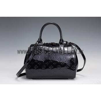 Louis Vuitton Monogram Vernis Montana Black 607363 Replica