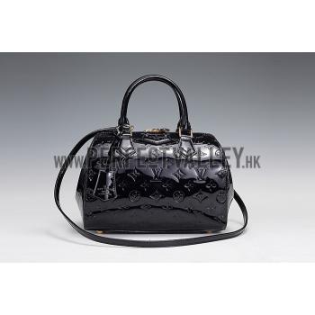 Louis Vuitton Monogram Vernis Montana Black 607364 Replica