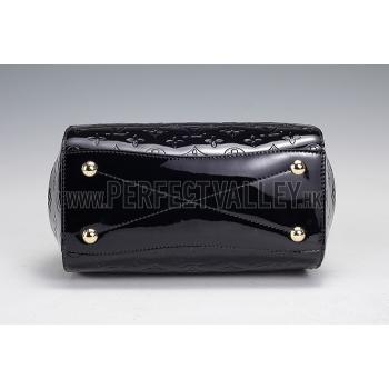 Louis Vuitton Monogram Vernis Montana Black 607364 Replica