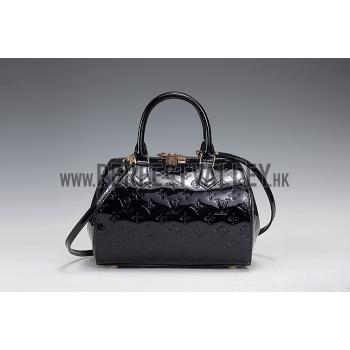 Louis Vuitton Monogram Vernis Montana Black 607364 Replica