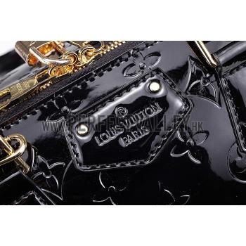 Louis Vuitton Monogram Vernis Montana Black 607364 Replica